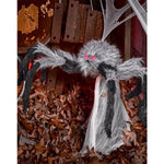 21 In LED Gray Jumping Spider Animatronic - US 7978