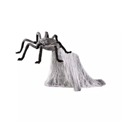 21 In LED Gray Jumping Spider Animatronic - US 7978
