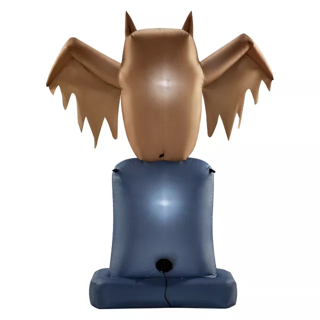 4.5 Ft. Owl Tombstone Light-Up Inflatable Decoration - US 1581