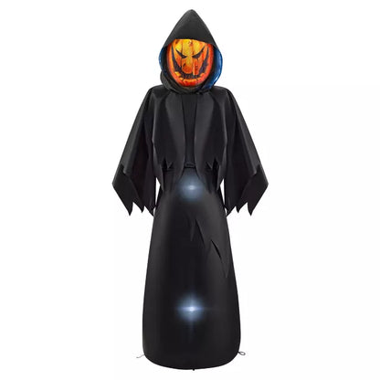 6 Ft. Masked Hooded Figure Light-Up Inflatable Decoration - US 4987