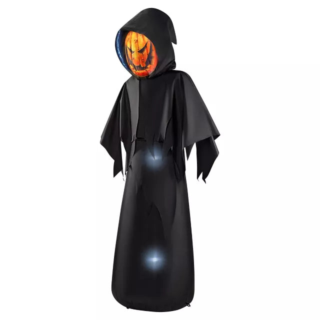 6 Ft. Masked Hooded Figure Light-Up Inflatable Decoration - US 4987