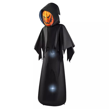 6 Ft. Masked Hooded Figure Light-Up Inflatable Decoration - US 4987