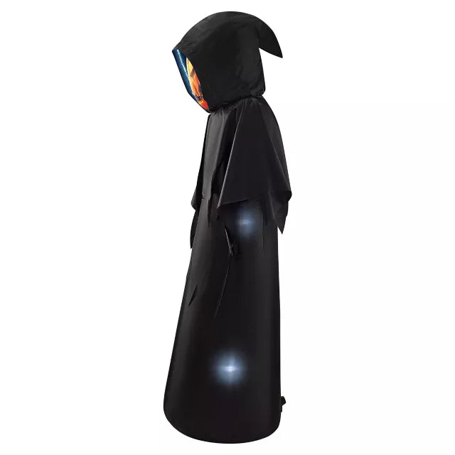 6 Ft. Masked Hooded Figure Light-Up Inflatable Decoration - US 4987