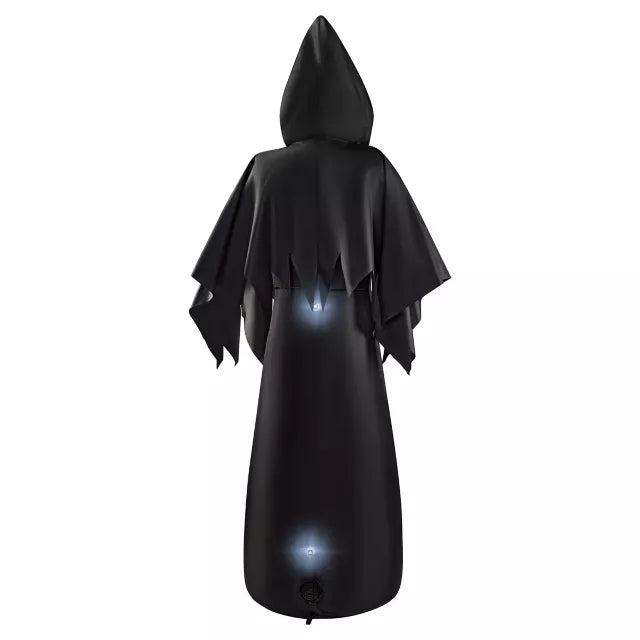 6 Ft. Masked Hooded Figure Light-Up Inflatable Decoration - US 4987