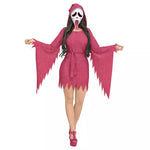 Adult Ghost Face Pink Bling Dress Costume - US 9672