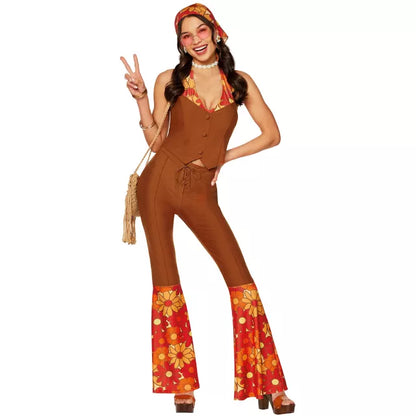 Adult Flower Power 60s Costume - US 3120