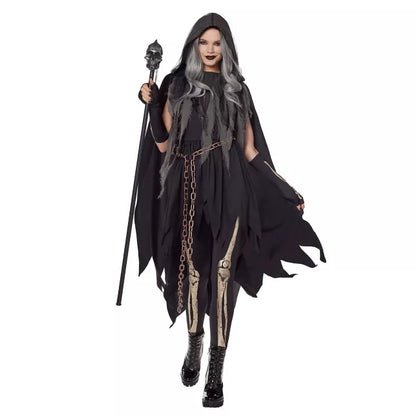 Adult Dark Reaper Dress Costume - US 6254