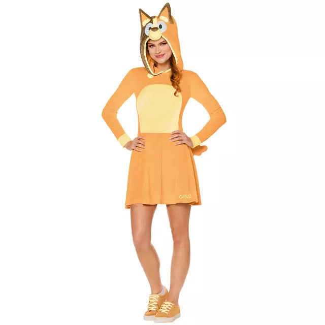 Adult Chilli Dress Costume - Bluey - US 3893