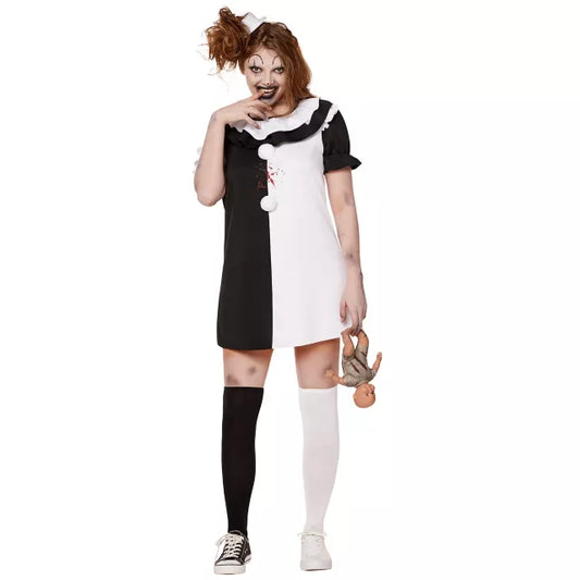 Adult Little Pale Girl Costume - Terrifier - US 3255