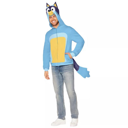 Adult Bandit Costume Top - Bluey - US 0809