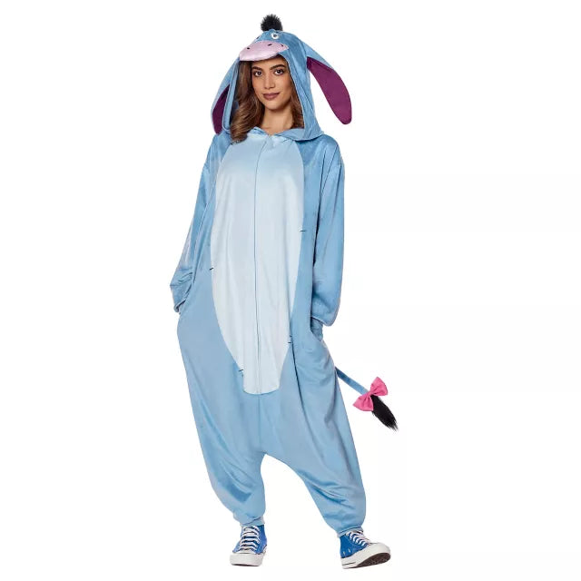 Adult Eeyore Jumpsuit Costume - US 0597