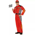 Adult Lightning McQueen Jumpsuit Costume - Cars - US 8567