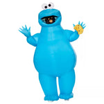 Adult Cookie Monster Inflatable Costume - Sesame Street - US 5594
