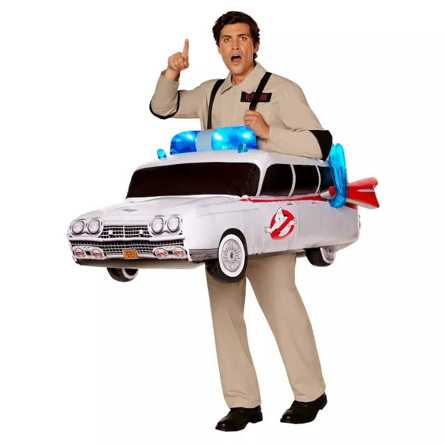 Adult Light-Up Ecto-1 Inflatable Ride-Along Costume - Ghostbusters - US 9259