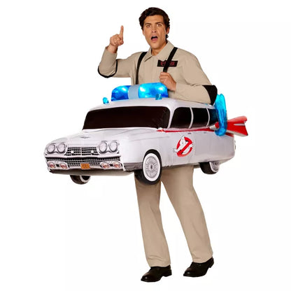 Adult Light-Up Ecto-1 Inflatable Ride-Along Costume - Ghostbusters - US 9259