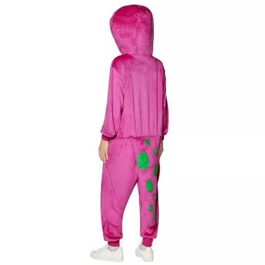 Adult Barney Jumpsuit Costume - US 8206