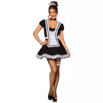 Adult French Maid Dress Costume - US 9641