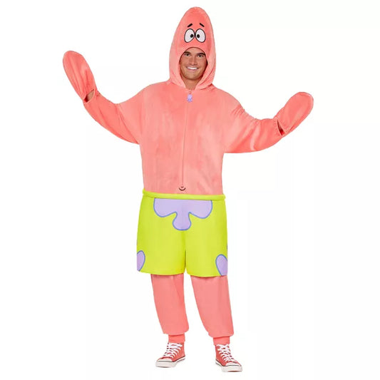 Adult Patrick Star Jumpsuit Costume - SpongeBob SquarePants - US 0392