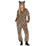 Adult Leopard Jumpsuit Costume - US 8064