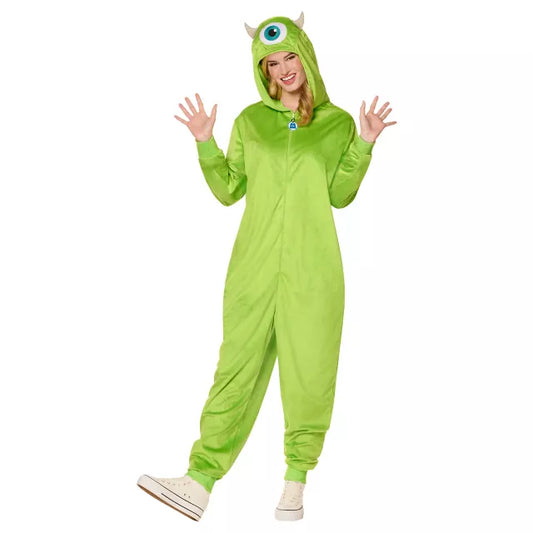 Adult Mike Wazowski Jumpsuit Costume - Monsters Inc. - US 4720