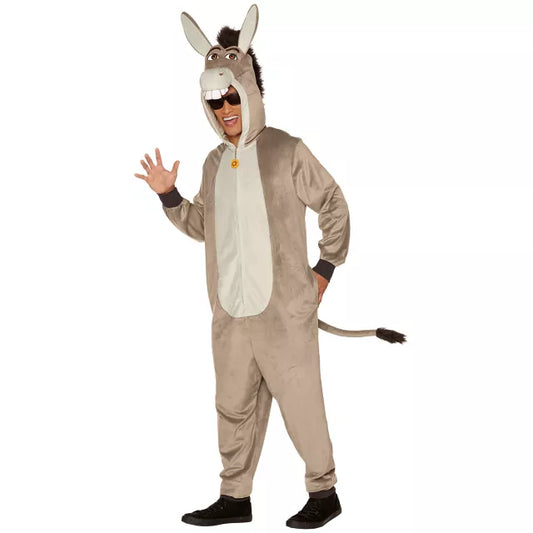 Adult Donkey Jumpsuit Costume - Shrek - US 1719