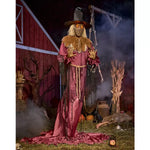 9 Ft 5 In Sinister Straw Man Animatronic - US 5339