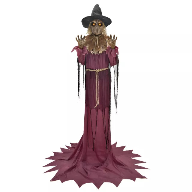 9 Ft 5 In Sinister Straw Man Animatronic - US 5339