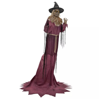 9 Ft 5 In Sinister Straw Man Animatronic - US 5339