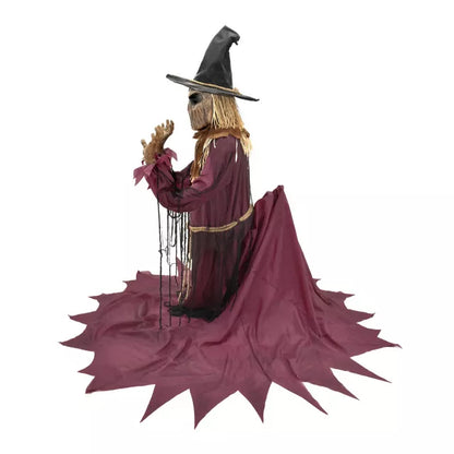 9 Ft 5 In Sinister Straw Man Animatronic - US 5339