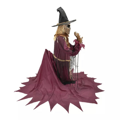 9 Ft 5 In Sinister Straw Man Animatronic - US 5339