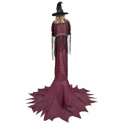 9 Ft 5 In Sinister Straw Man Animatronic - US 5339