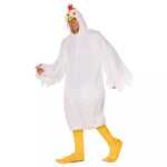 Adult Chicken Jumpsuit Costume - US 1429