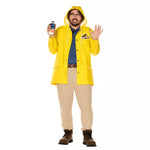 Adult Dennis Nedry Costume - Jurassic Park - US 9227