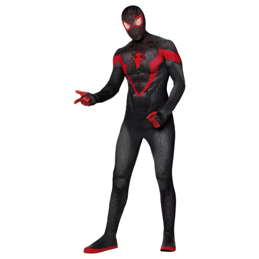 Adult Miles Morales Skin Suit Costume - Spider-Man - US 8487