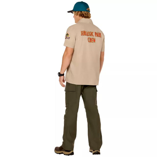 Adult Jurassic Park Work Shirt Costume Kit - US 3469
