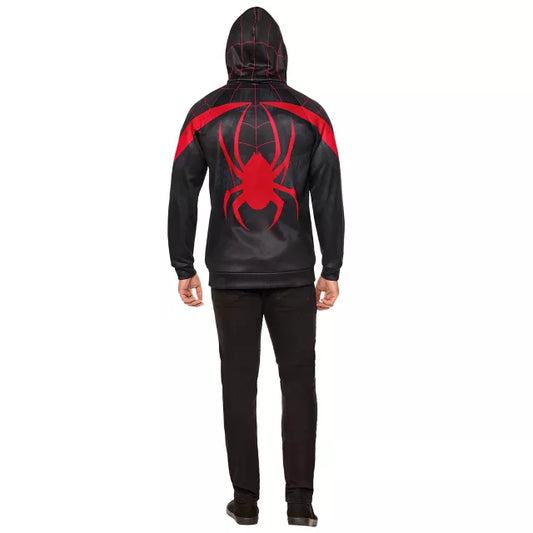 Adult Miles Morales Costume Top and Mask - Spider-Man Classic - US 6078