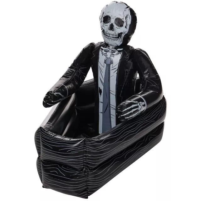 3.5 Ft Inflatable Skeleton Coffin Cooler - US 6015