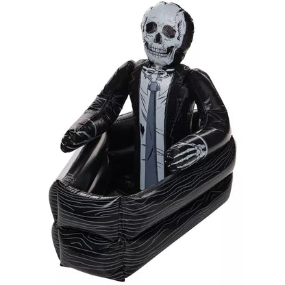 3.5 Ft Inflatable Skeleton Coffin Cooler - US 6015