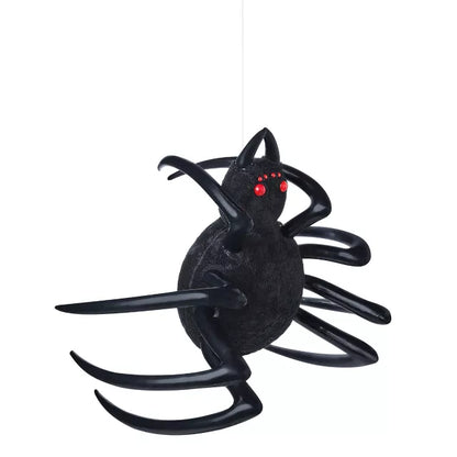 4 Ft Hanging Inflatable Furry Spider - US 1833