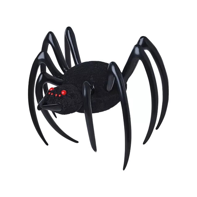 4 Ft Hanging Inflatable Furry Spider - US 1833