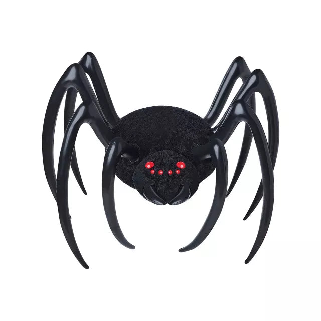 4 Ft Hanging Inflatable Furry Spider - US 1833
