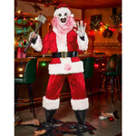 6 Ft 3 In Art the Clown Santa Claus Animatronic - US 8406