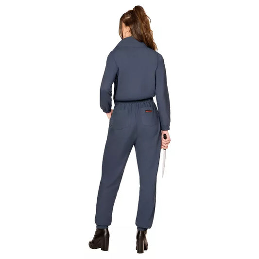 Adult Michael Myers Jumpsuit with Crop Top Costume - Halloween II - US 6716