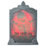 24 Inch Never Truly Gone Light-Up Animated Tombstone Blow Mold - US 0773