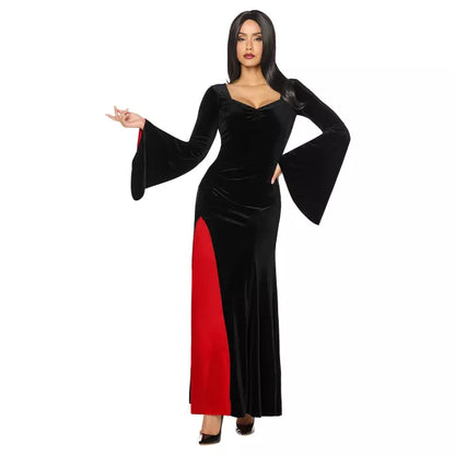Adult Morticia Addams Dress Costume - Wednesday - US 8745