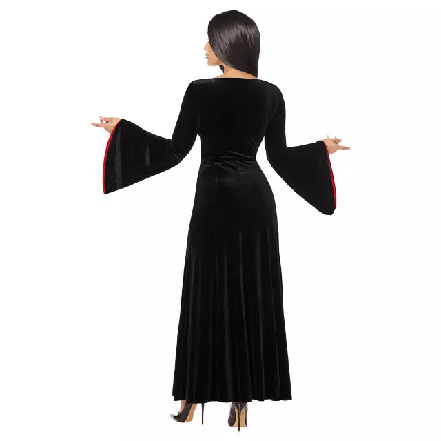 Adult Morticia Addams Dress Costume - Wednesday - US 8745