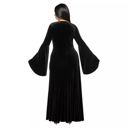 Adult Morticia Addams Dress Costume - Wednesday - US 8745