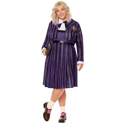 Adult Enid Sinclair Nevermore Academy Uniform Costume - Wednesday - US 8494