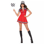 Adult Pit Crew Uniform Dress Costume - US 3200