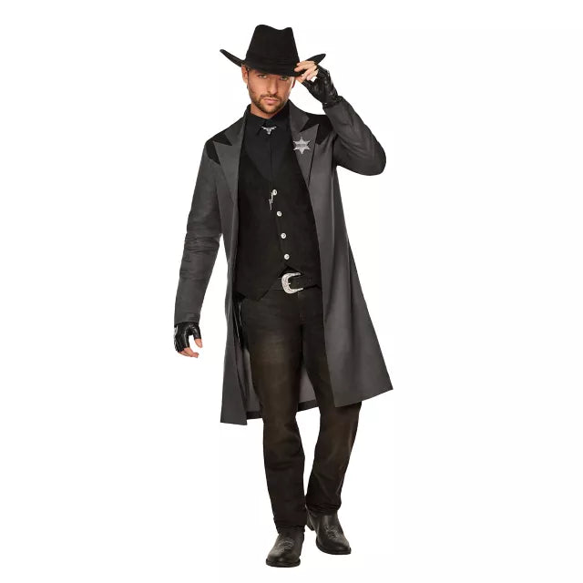 Adult Dark Sheriff Costume - US 0719